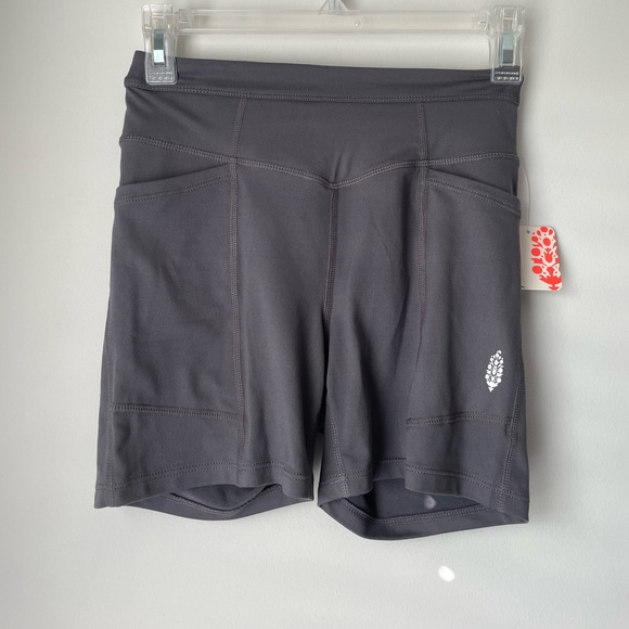 FP Movement by Free People Pants - Free People Movement Women’s Charcoal Shorts Size Extra Small